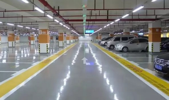 Parking ground T8 tubes